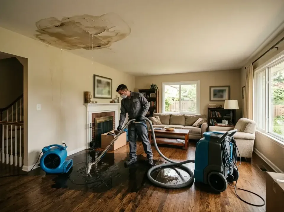 attic-pipe-burst-ceiling-drip-008 — frequently asked questions, Water Damage Restoration & Carpet Care in Rising Sun, IN